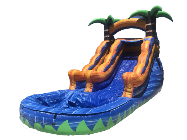 14' Paradise Water Slide with Pool 512 11'x25'