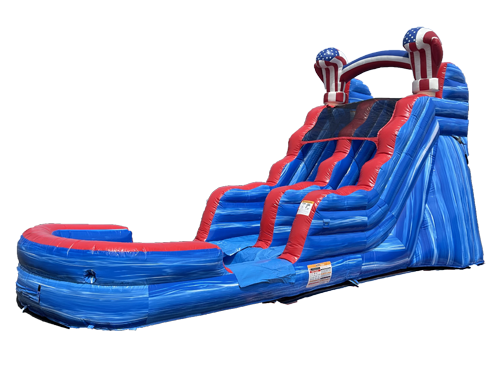 17' American Boxing Water Slide with Pool 513 13'x30'