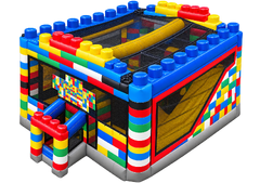 Bounce House With Slide Combo