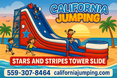 Stars and Stripes Tower Slide