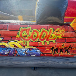 65-Foot Street Race Obstacle Course Rental – California Jumping Fresno