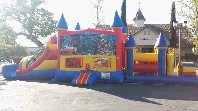 Cars 48 Foot Obstacle Course