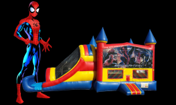 Spiderman 4 in 1 Combo (red/blue)