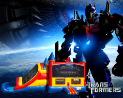 Transformers 4 in 1 Combo (red/blue)
