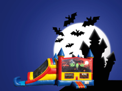 Bounce Combo House (Dry Only)Happy Halloween #1 4 in 1 Bounce House Combo (Dry Only)  