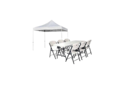 Tents, Tables, and Chairs