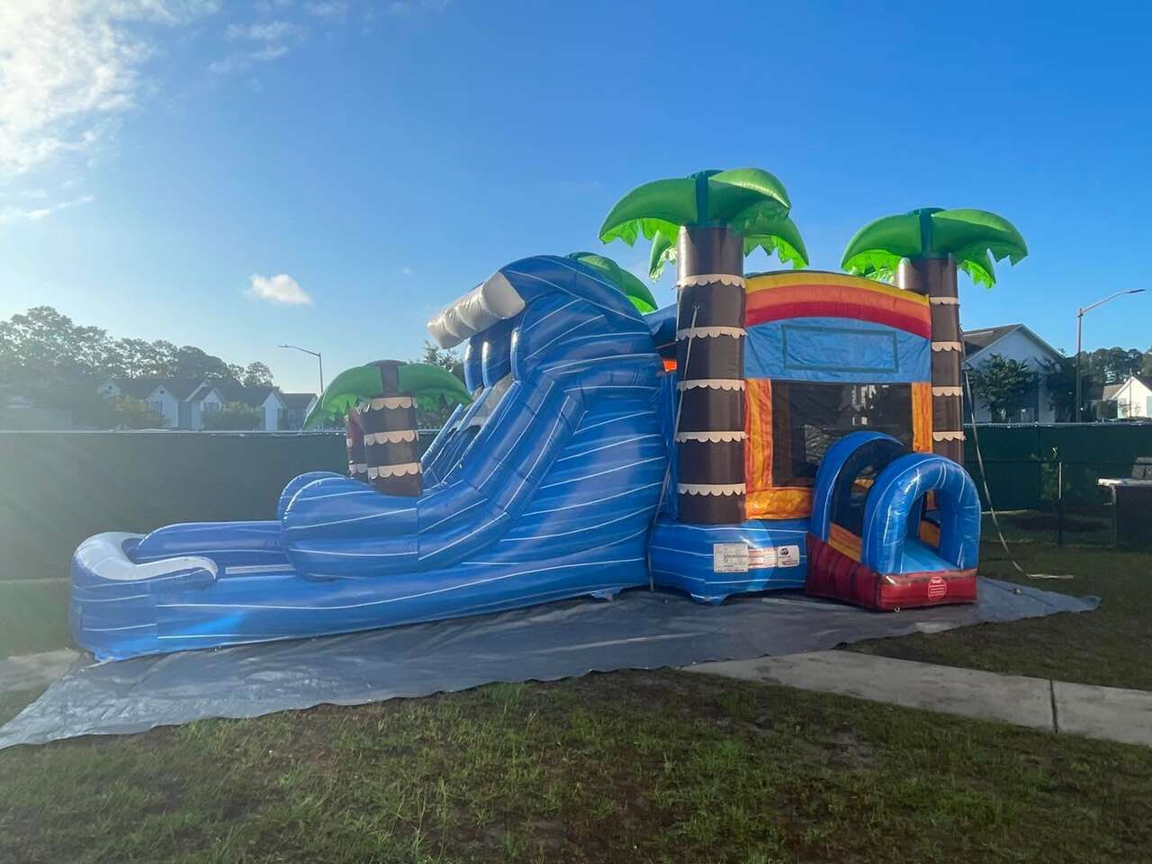 bounce house and water slide rentals Richmond Hill GA