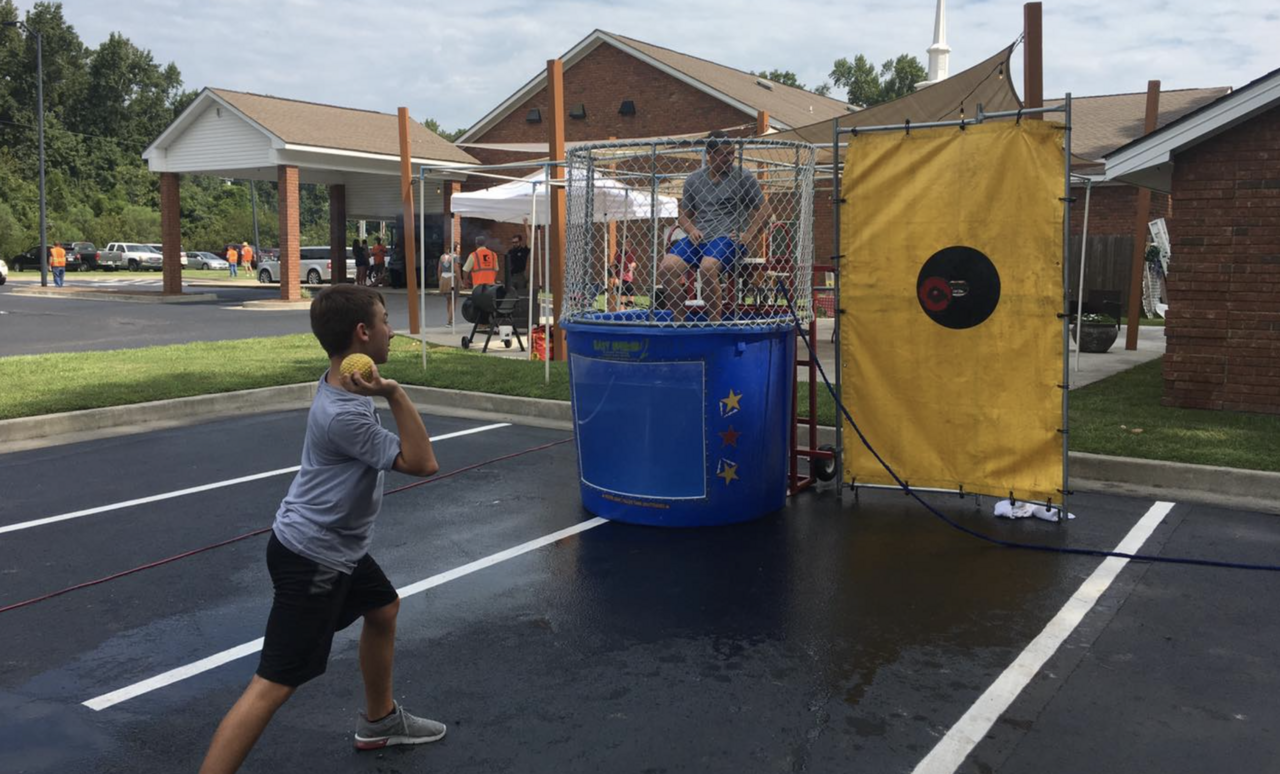 Dunk tank rental Savannah GA