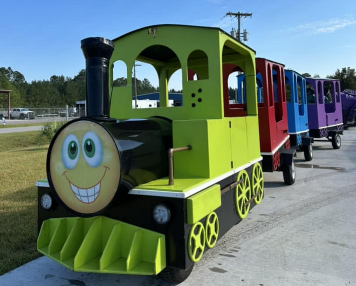 Trackless train rental Savannah GA