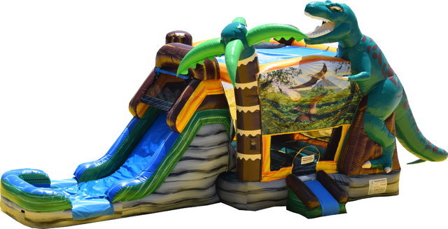 Dinosaur Bounce House Jumping Jeepers Rentals Pooler GA
