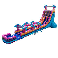 29ft Dual Lane Teal Crush 
