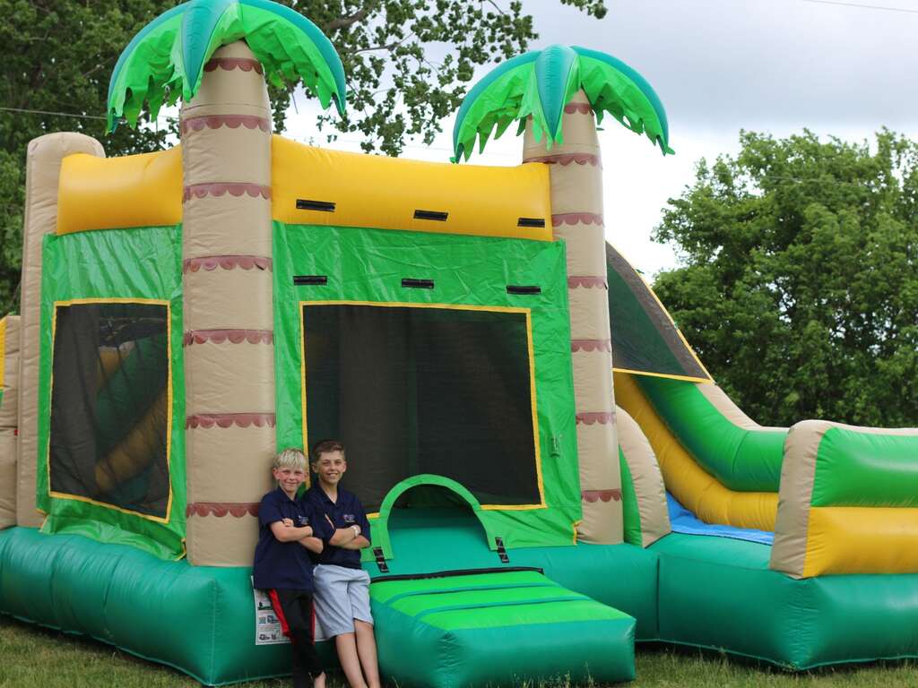 Bouncy Castle with Slide and Combo Bounce House Rentals in Toronto and Durham Region