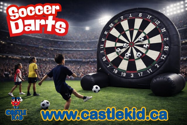 16 Inflatable Soccer Darts