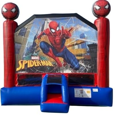 Spiderman-Bouncy-Castle