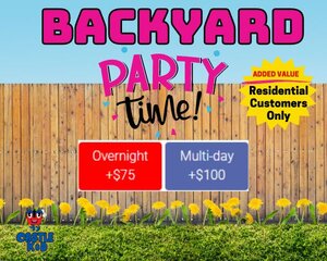 Backyard Party Time