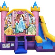 Disney Princess CK6 Slide   Basketball Net Inside