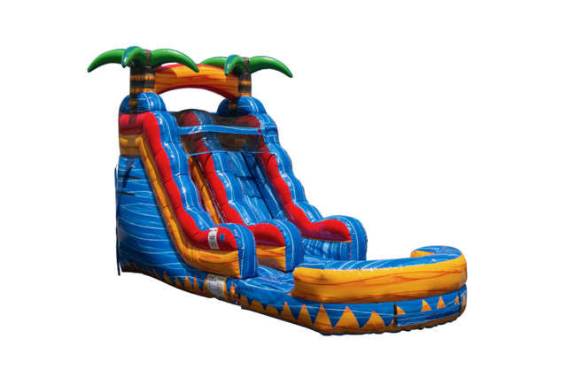 15ft Tropical Water Slide