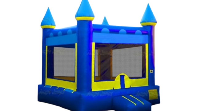Blue Bounce House