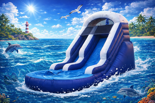 15ft Ocean Blue Wave