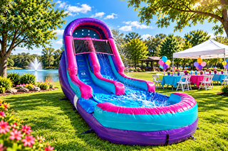 15ft Berry Blue Splash