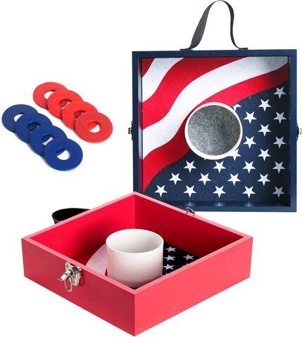 Patriotic Washer Toss