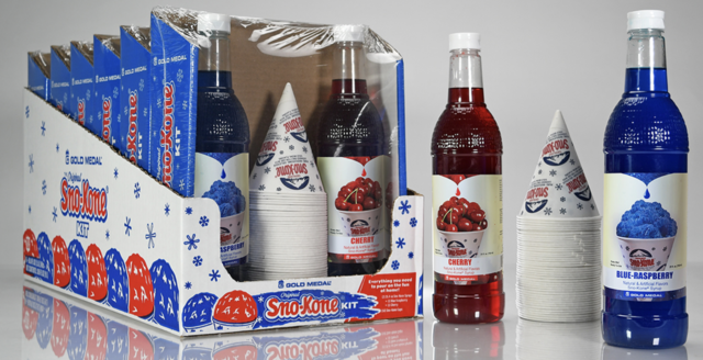 Sno-Kone Syrup and Cup Kits