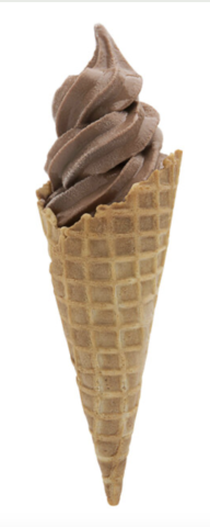 Chocolate Flavored Soft Serve Mix