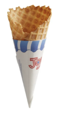JOY Regular Jacketed Waffle Cone- 216