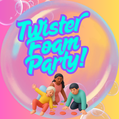 3 Hour Twister Foam Party Package
