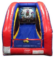 Inflatable Zombie Ball Toss Game