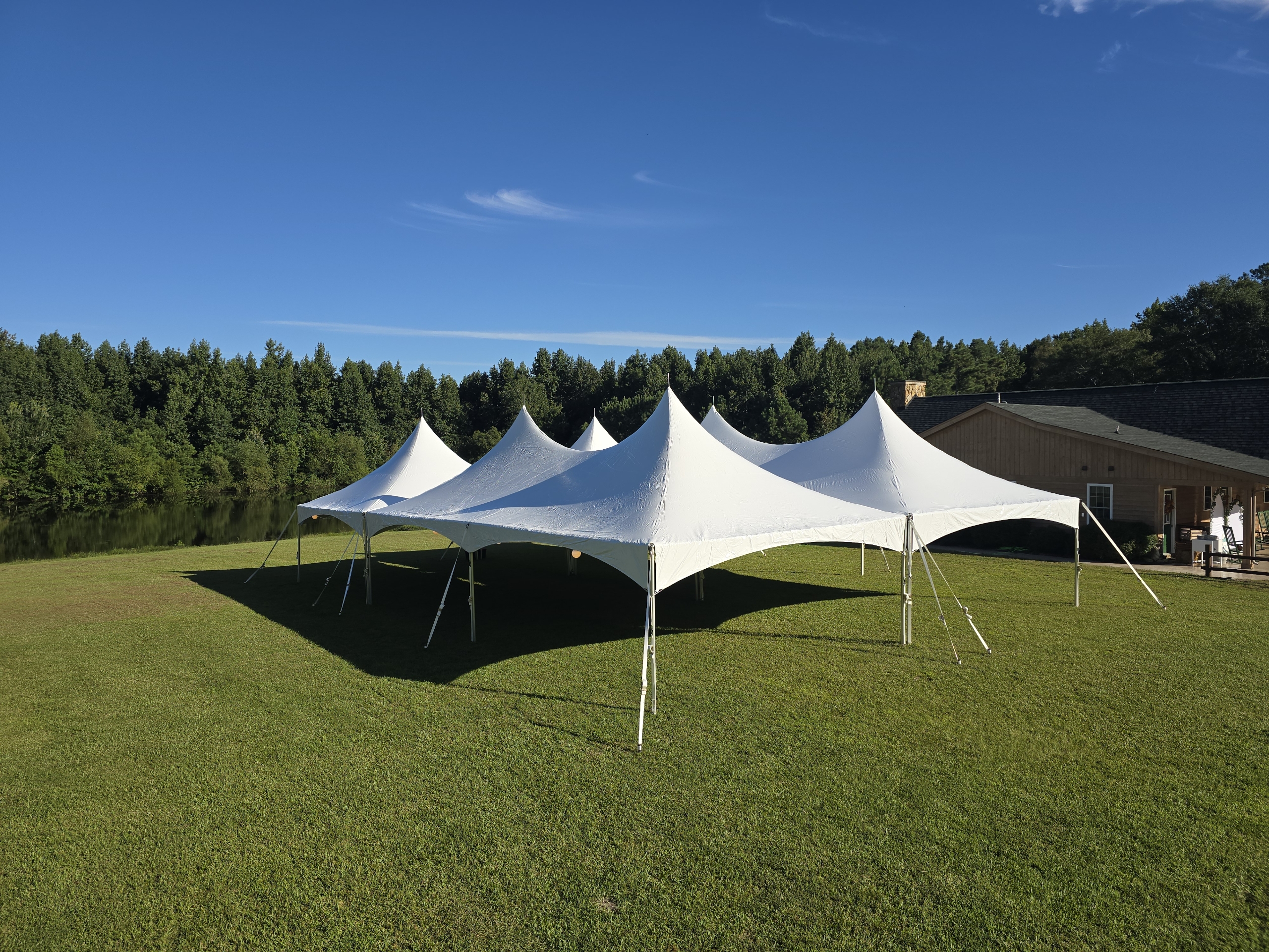 wedding tents professionally installed in hertford nc