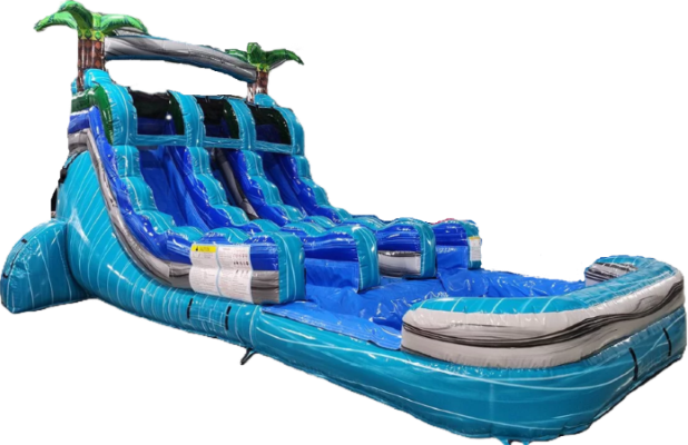 16ft Bahama Blast Center Climb Slide With Pool