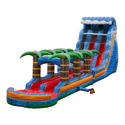 22ft Coastal Crush Dual lane slide with SNS
