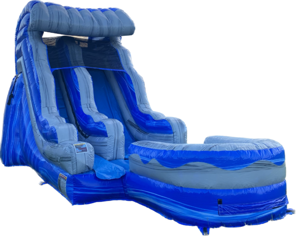 15ft Ocean Wave Inflatable Slide Dry