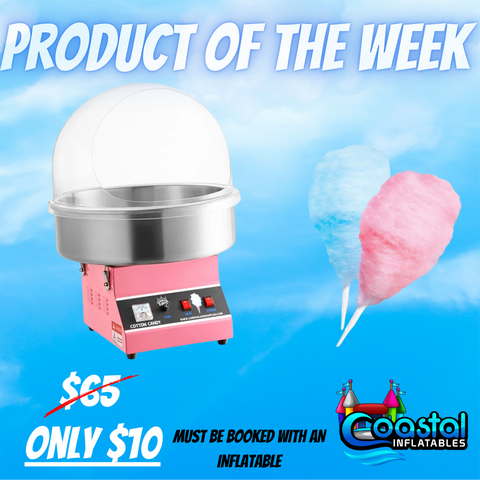 Cotton Candy Machine with supplies for 20 Servings