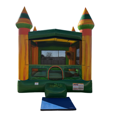 Green Amazon Bounce House