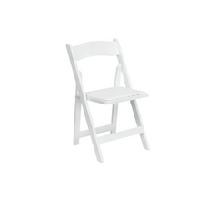 White Padded Chair