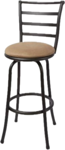 Swivel Back Bar Stool