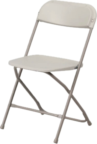 Beige Folding Chair