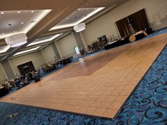 Light Brown Indoor Dance Floor