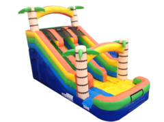 15' Double Tiki Waterslide