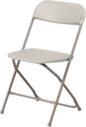 Beige Folding Chair