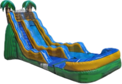 22' Green Crush Waterslide