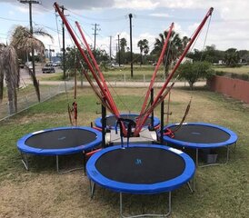 4 Station Bungee Trampoline