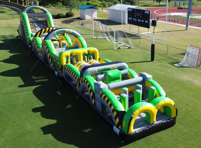 Giant Bounce House Obstacle Course Rental Jacksonville Florida