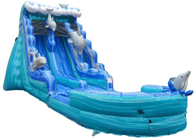 We rent water slides in Jacksonville Florida