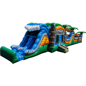 63ft Coastal Obstacle Course Rental