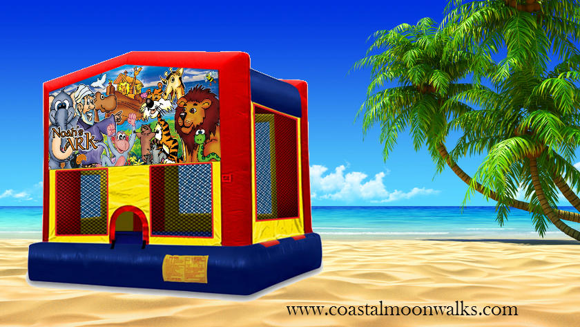 Noah's Ark inflatable bounce