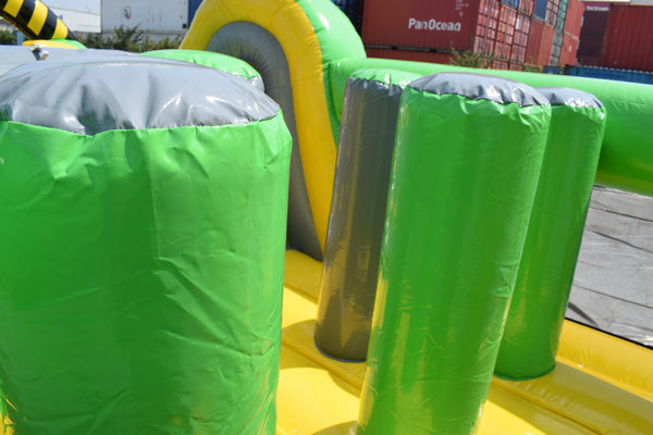 ninja warrior inflatable obstacle course rental in jacksonville FL
