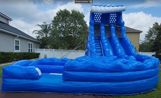 Best water slides for rent in Jacksonville Florida